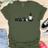 Just a girl who loves bulldogs - V2 - 3D Text T-Shirt